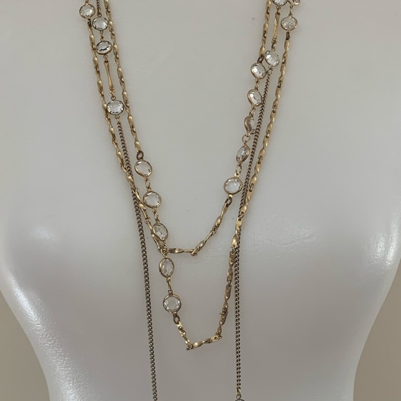 Necklace Multi Strand Chain - Picture 6 of 8